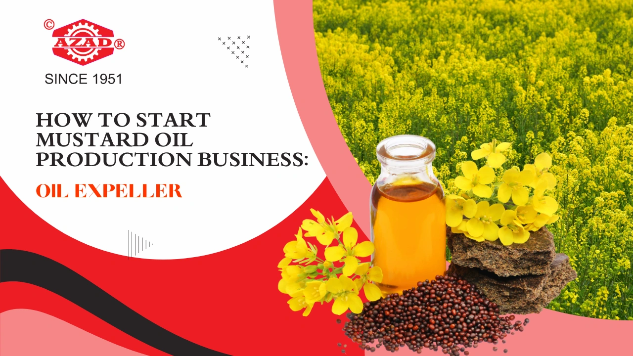 Read more about the article How to Start Mustard Oil Production Business: Oil Expeller