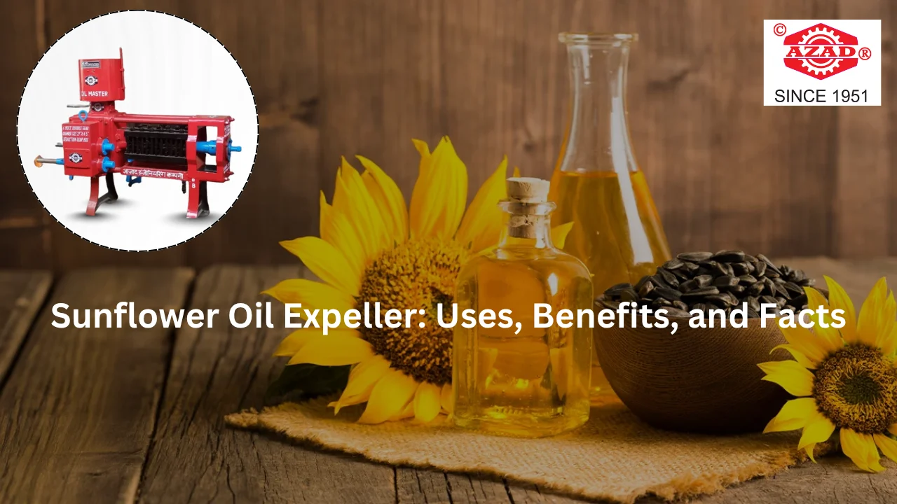 Read more about the article Sunflower Oil Expeller: Uses, Benefits, and Facts